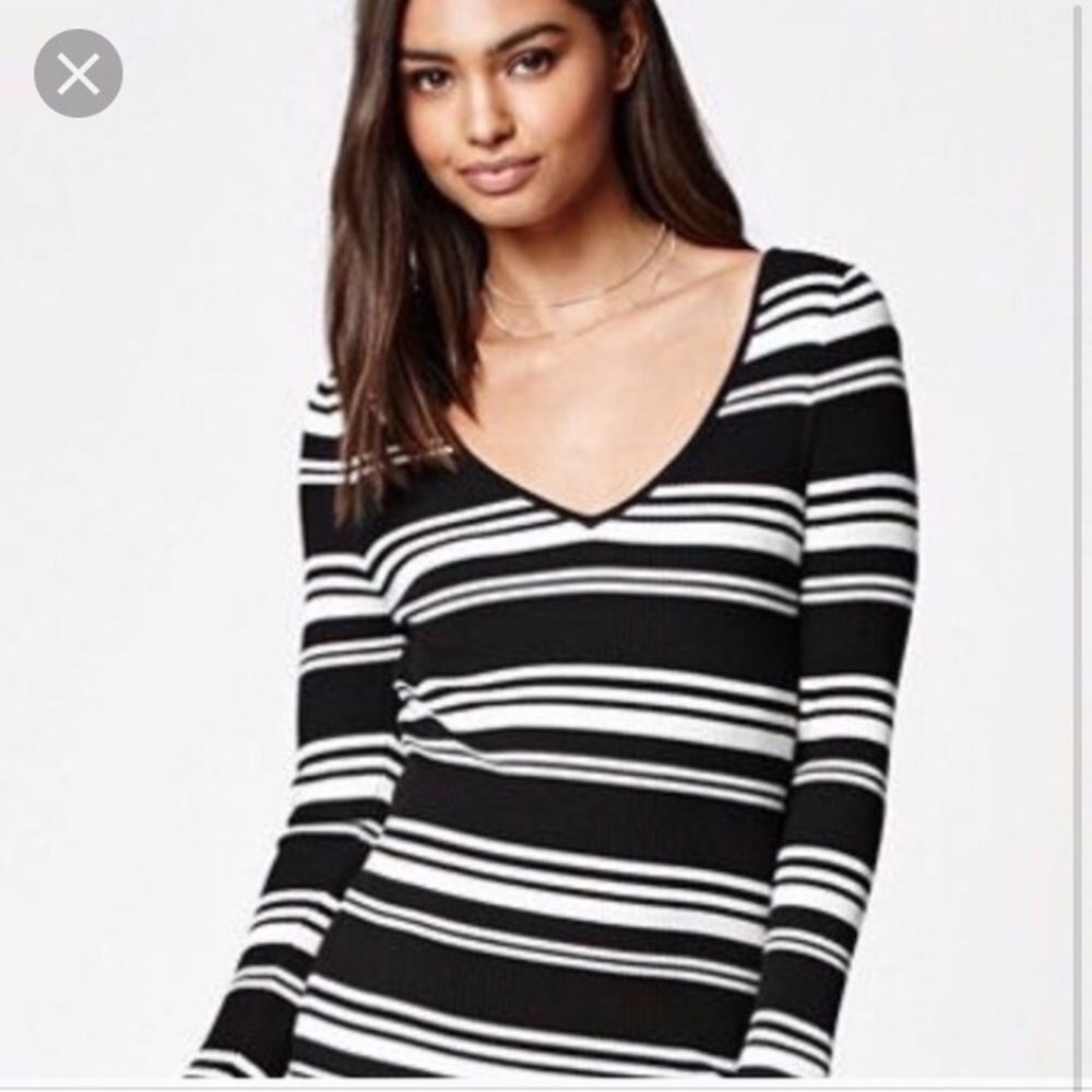 Kendall and Kylie tight long sleeve knit dress